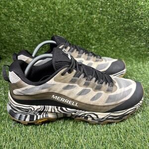 Merrell Moab Speed Solution Dye shoes black/white men’s J067013 size 11 Zebra